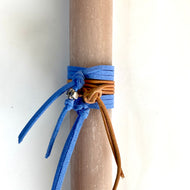 Leather easter candle (λαμπάδα)