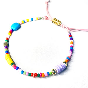 Colorful bracelets set