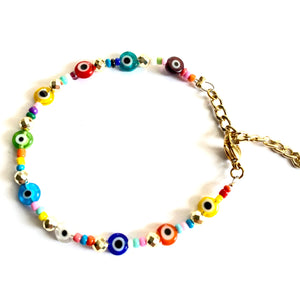 Colorful bracelets set