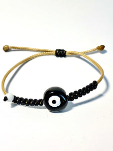 Black eye bracelet