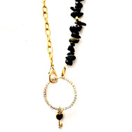 Black and Gold Necklace