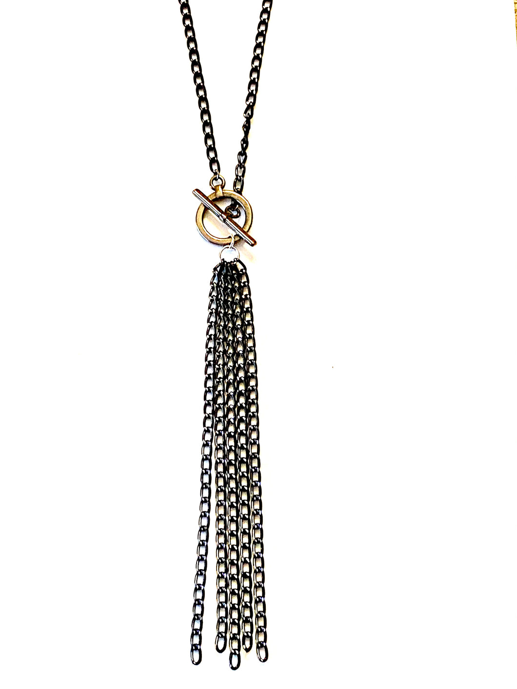 Long chain necklace