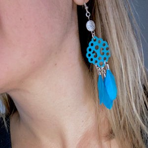 Boho - Ethnic Feather earings