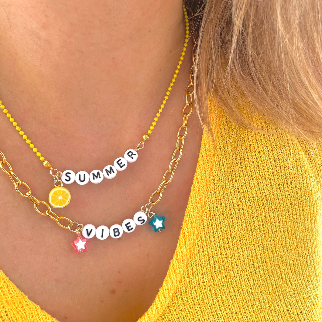 Summer Vibes necklace set